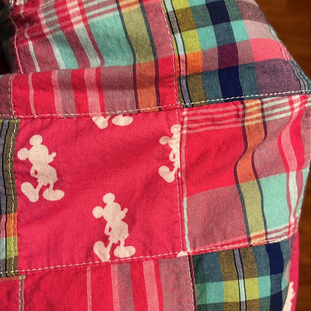 Disney Patchwork Cloth Bucket Style Bag - Picture 4 of 7